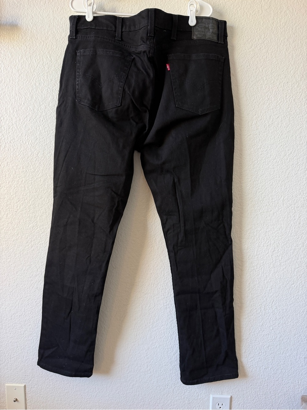 Levi’s 511 Slim Fit Jeans Men’s 42x32 Black Denim Pants